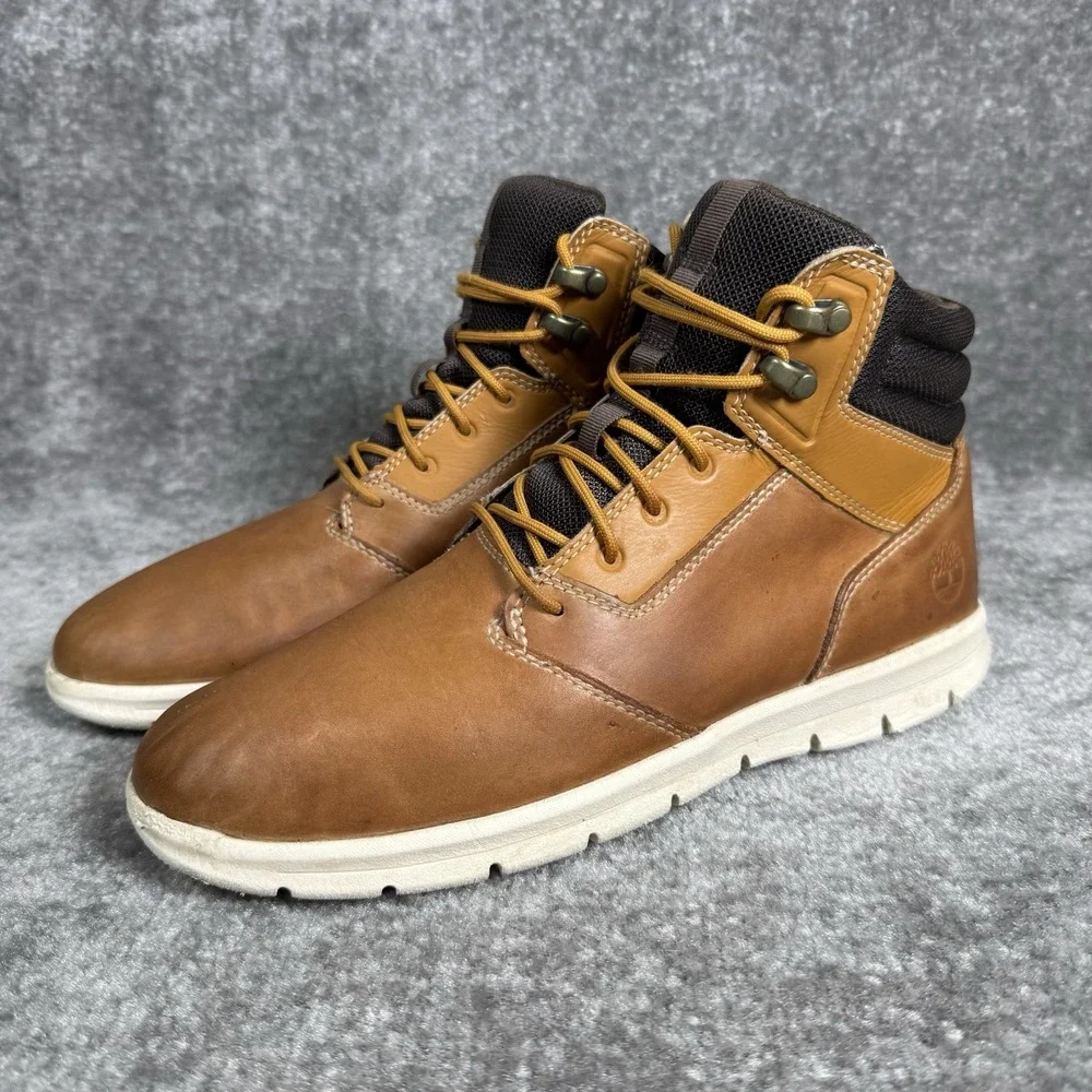Timberland Graydon Chukka Boot Men's 7.5 Lightweight Mid Lace Up‎